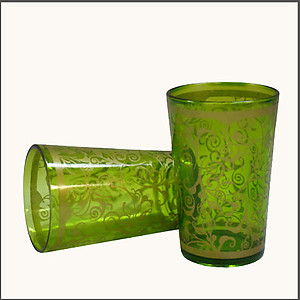 Shama Green Tea Glasses