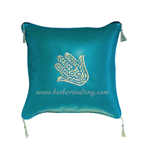 Khamsa Moroccan Pillow