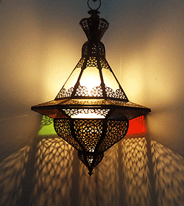 Soiree Moroccan Lamp - Metal