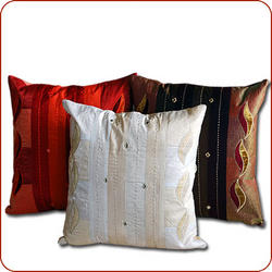 Dupion Petal Pillow