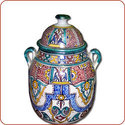 Fez Trichrome Tangia Jar