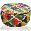 Moroccan Tribal Pouf