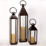 Mogador Bronze Moroccan Lanterns