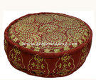 Tarz Moorish Poof - Burgundy