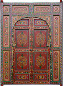 Moroccan Painted Door 